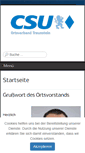 Mobile Screenshot of csu-traunstein.org